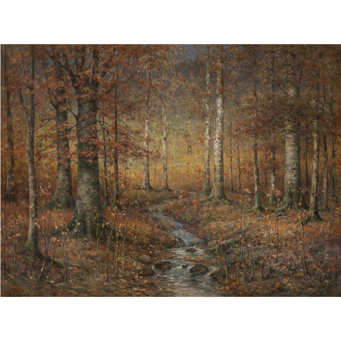 PAINTING, JOHN ELWOOD BUNDY John