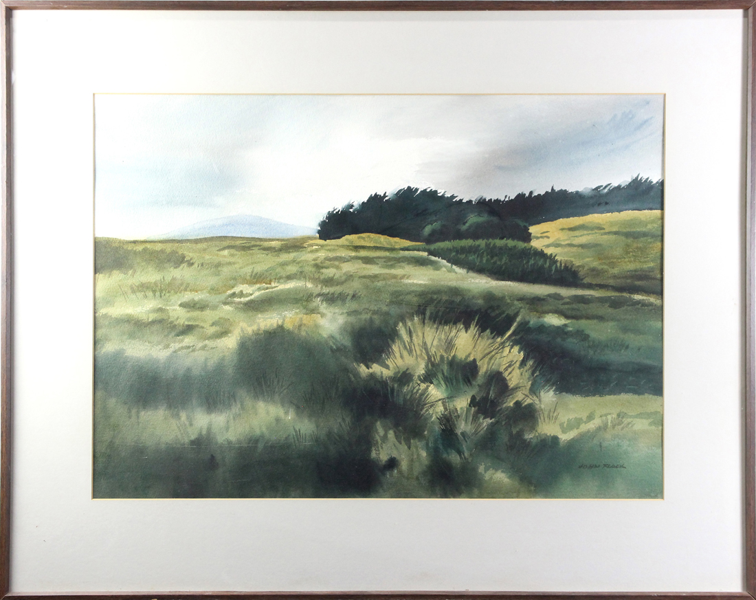 PAINTING, JOHN FLACK John Flack