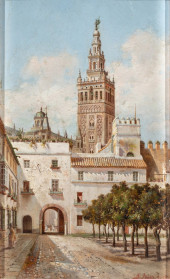 PAINTING, JOSE ARIAS RAMIREZ<b
