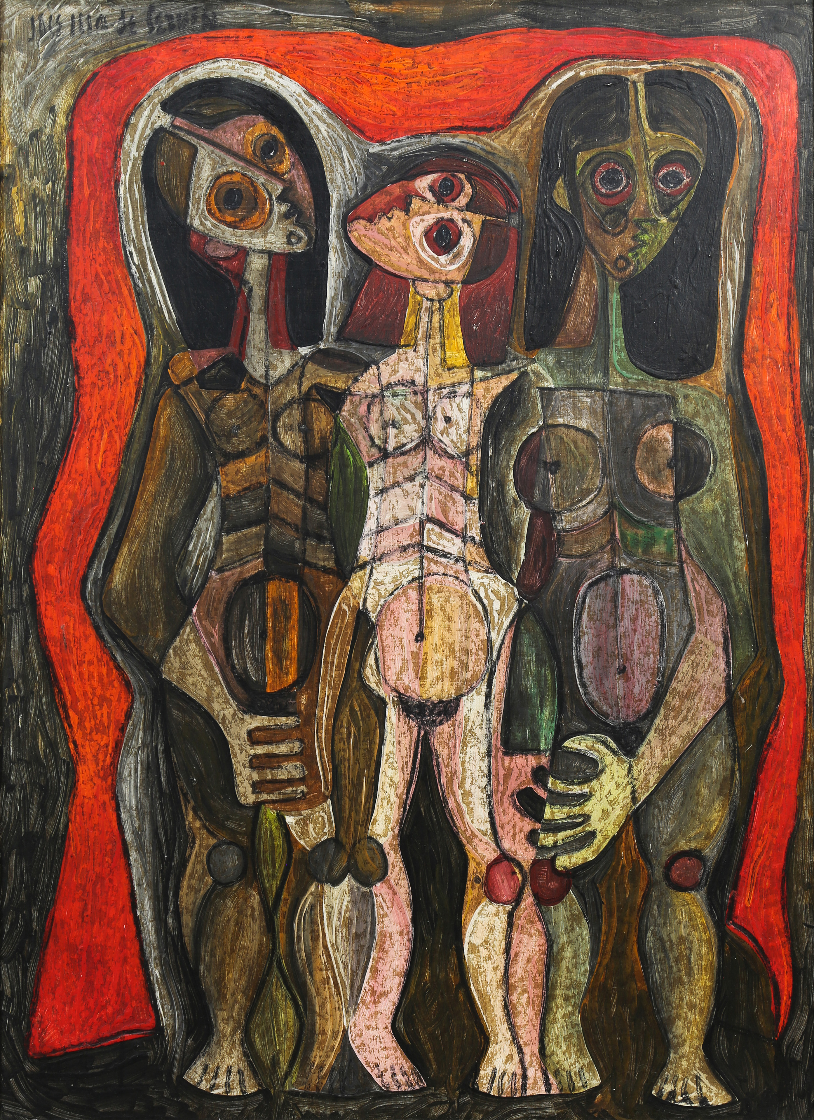 PAINTING, JOSE MARIA DE SERVIN Jose
