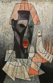 PAINTING, JOSE MARIA DE SERVIN