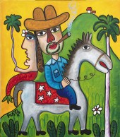 PAINTING, JOSE RODRIGUEZ FUSTE