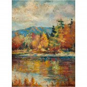 PAINTING, JOSEPH HENRY SHARP J