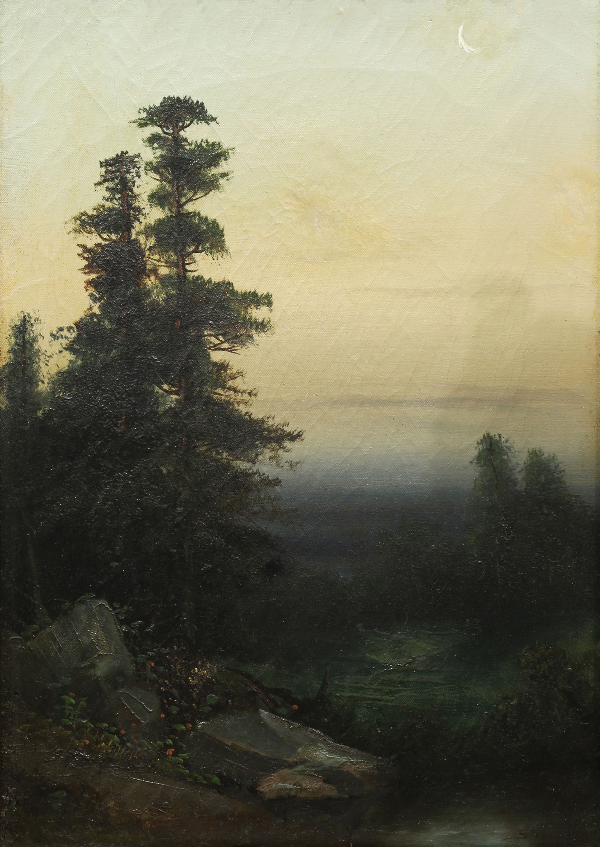 PAINTING, JOSEPH STRONG Joseph