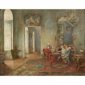 PAINTING, JUAN ANTONIO GONZALE