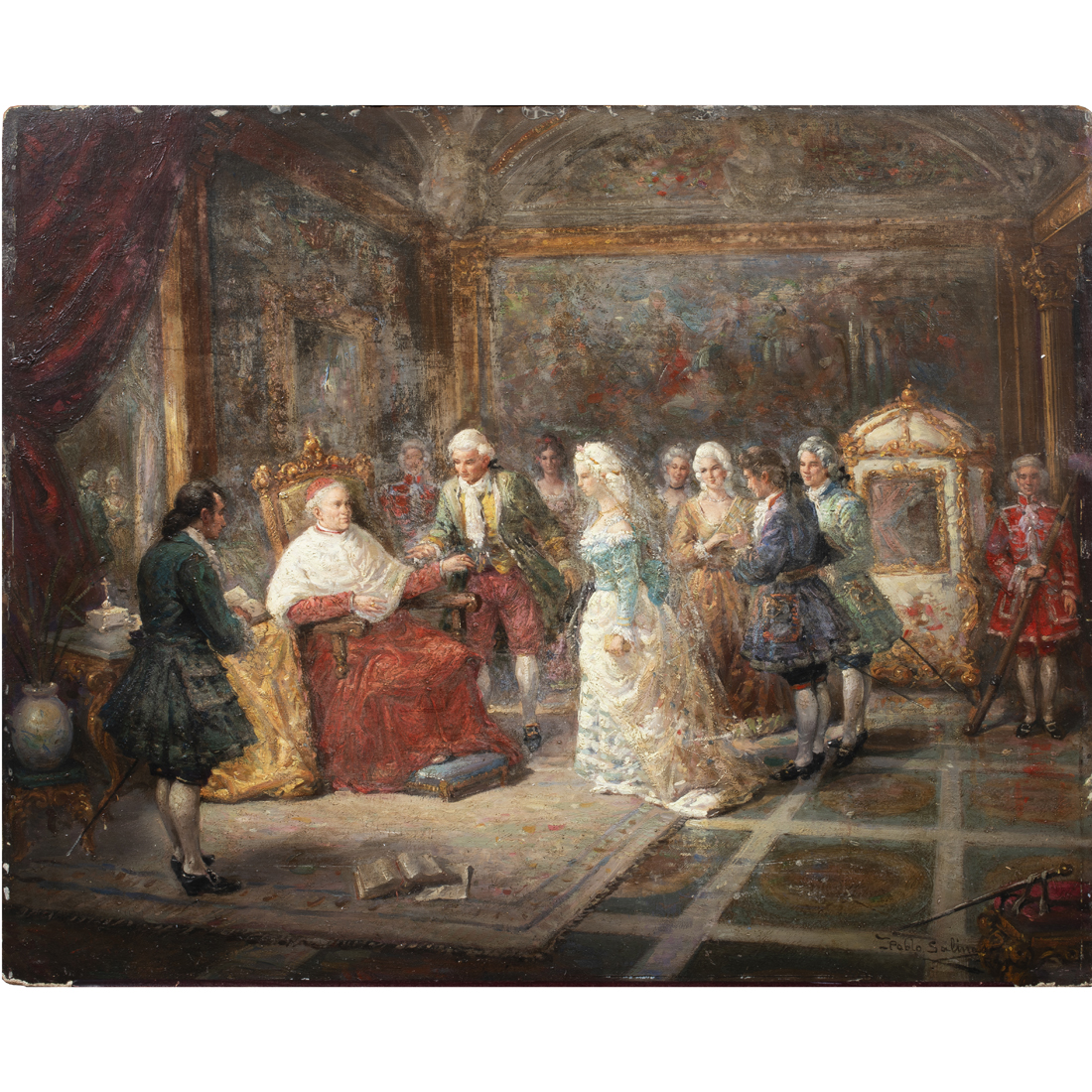 PAINTING, JUAN PABLO SALINAS Juan