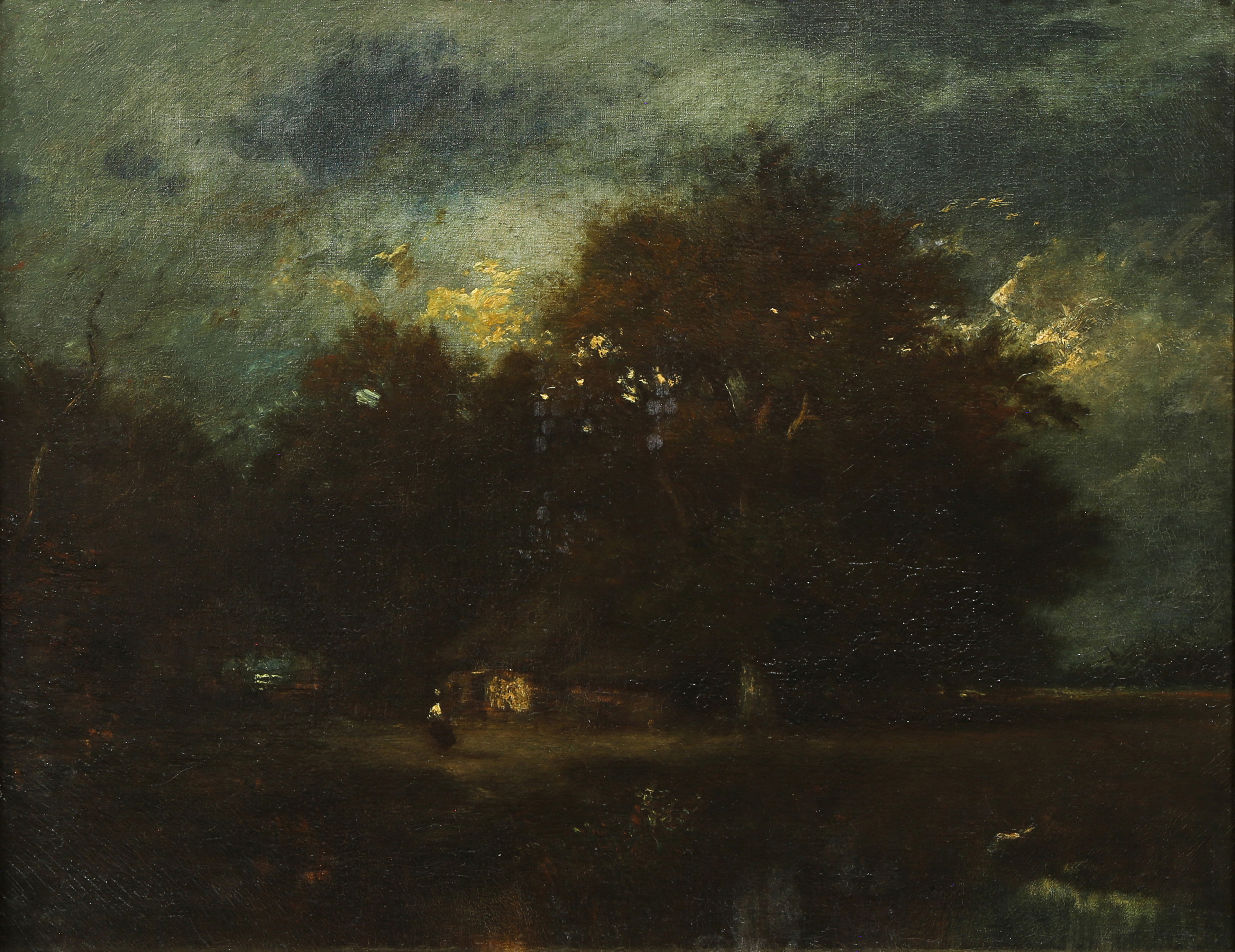 PAINTING, JULES DUPRE Jules Dupre
