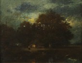 PAINTING, JULES DUPRE Jules Du