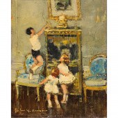 PAINTING, JULES HERVE Jules He