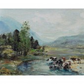 PAINTING, JULES RENE HERVE Jul