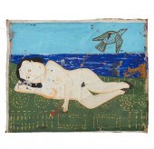 PAINTING, JUSTINE FULLER (1925