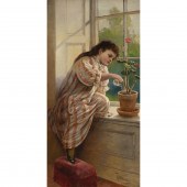 PAINTING, KARL WITKOWSKI Karl