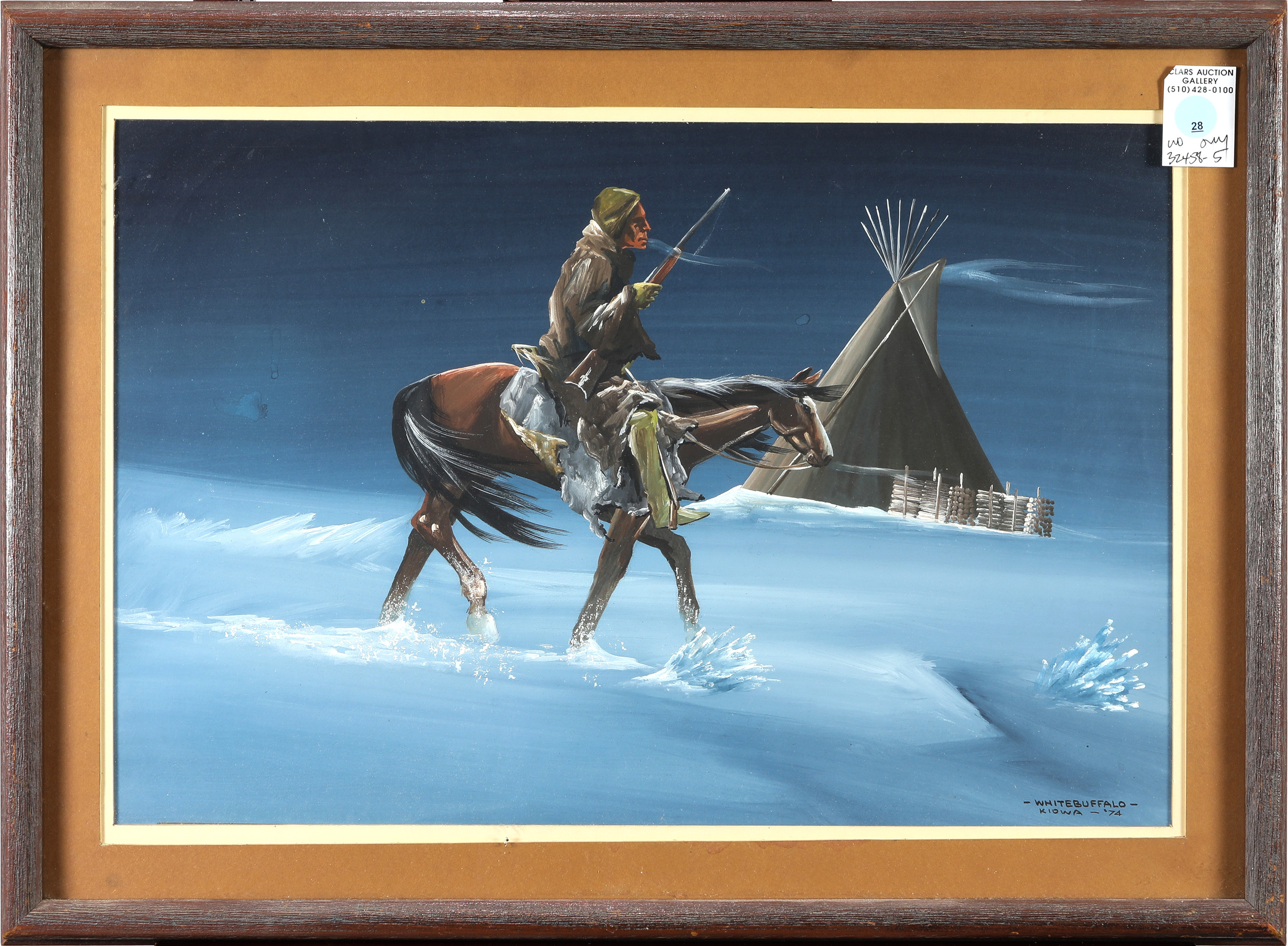 PAINTING, KIOWA SCHOOL Kiowa School