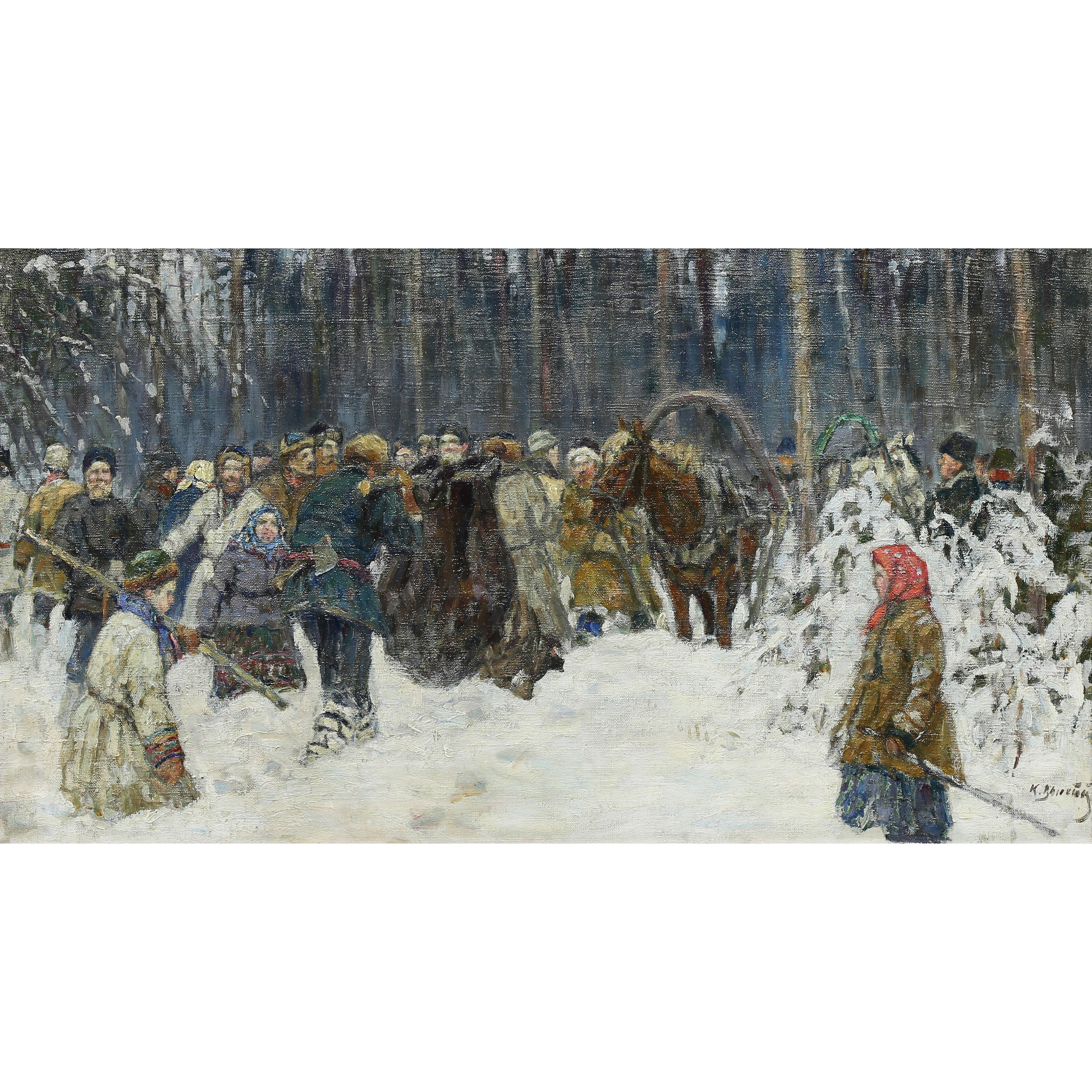 PAINTING, KONSTANTIN SEMIONOVICH