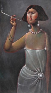 PAINTING, LEANDRO VELASCO Lean