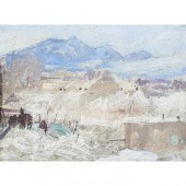PAINTING, LEON GASPARD Leon Ga