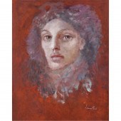 PAINTING, LEONOR FINI Leonor F