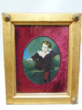 PAINTING, LITTLE BOY IN VELVET