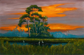 PAINTING, LIVINGSTON ROBERTS<b