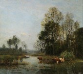 PAINTING, LOUIS AIME JAPY Loui