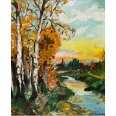 PAINTING, LOUIS DESSAR Louis D