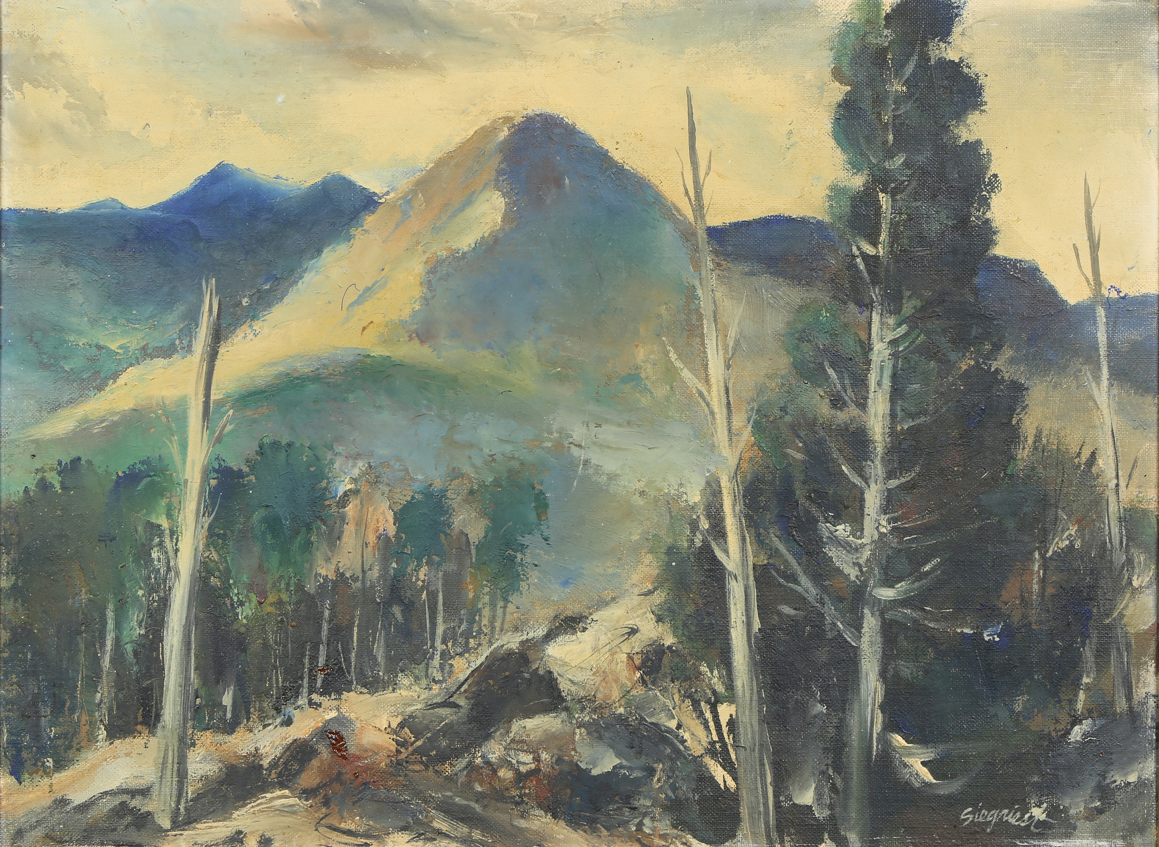 PAINTING, LOUIS SIEGRIEST Louis