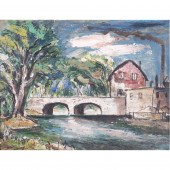 PAINTING, LOUIS SIEGRIEST Loui