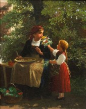 PAINTING, LOUIS TOUSSAINT Loui
