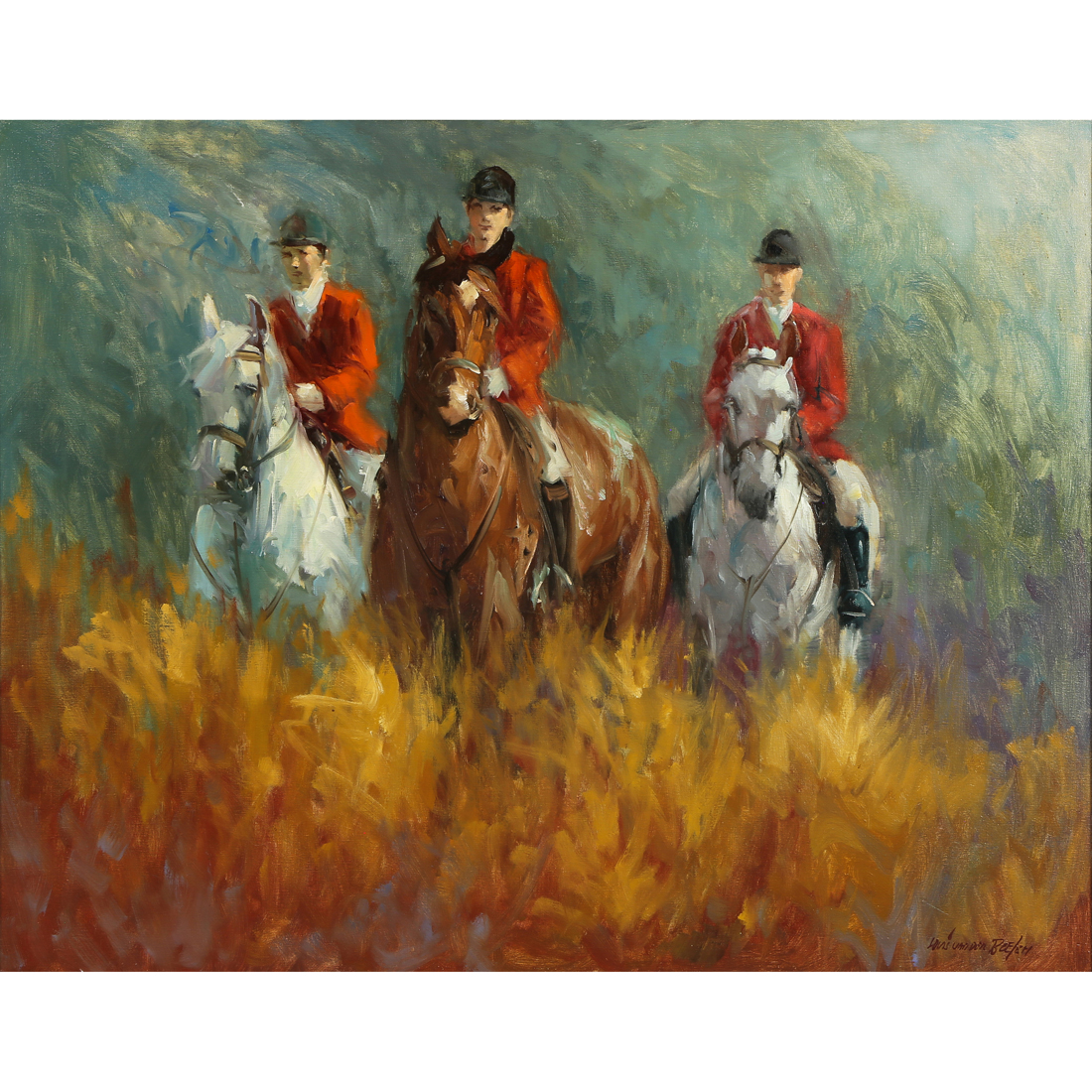 PAINTING, LOUIS VAN DER BEESEN