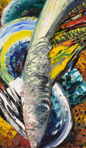 PAINTING, LUCINDA PARKER<br>Lu