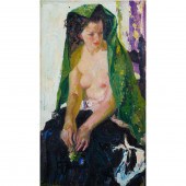 PAINTING, LUIGI CORBELLINI Lui