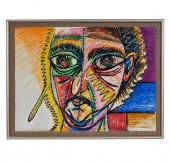 PAINTING, LUIS AZACETA (B. 194