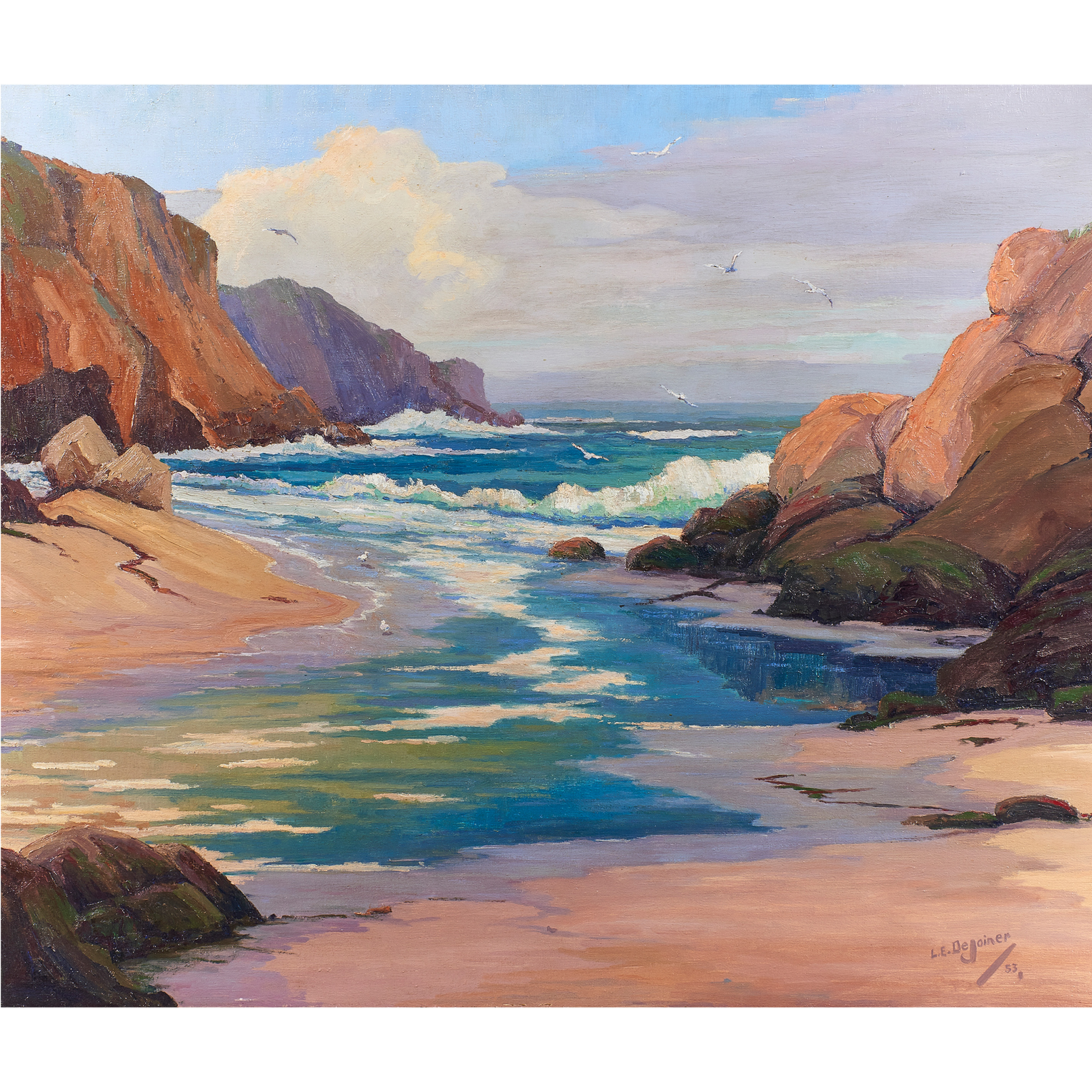 PAINTING, LUTHER DEJOINER Luther