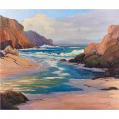 PAINTING, LUTHER DEJOINER Luth