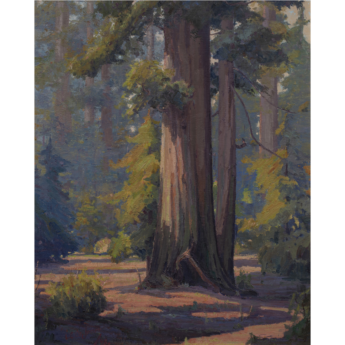 PAINTING, LUTHER EVANS DEJOINER