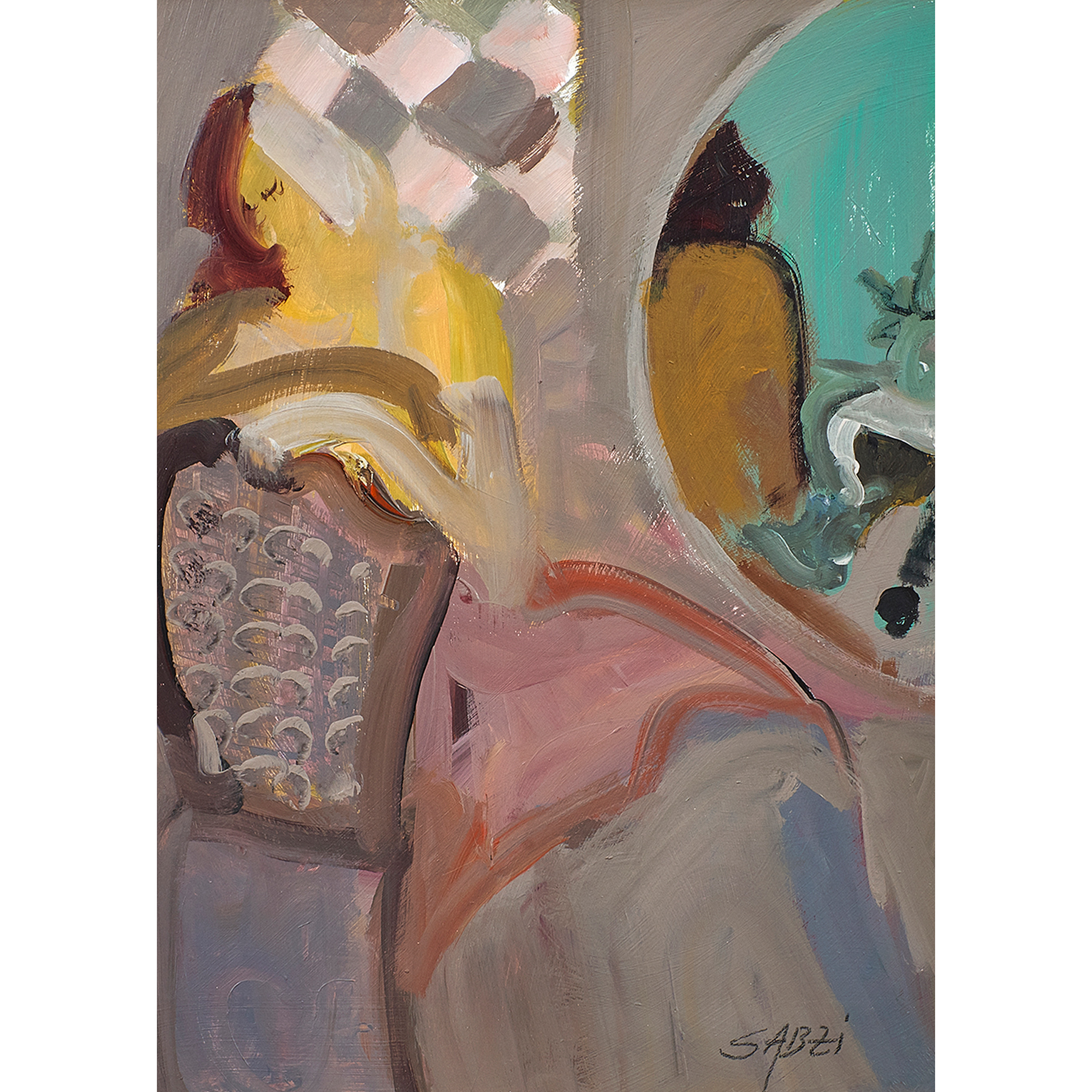 PAINTING, MAHMOUD SABZI Mahmoud