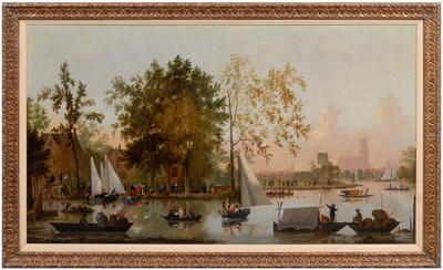 Painting, manner of Abraham Storck,