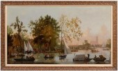 Painting, manner of Abraham St