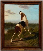 Painting, manner of Melin, "Th