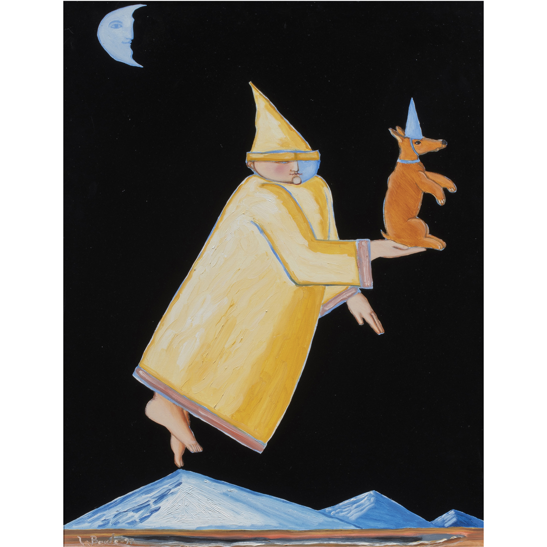 PAINTING, MARTIN LABORDE Martin