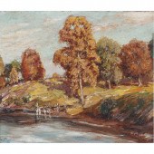 PAINTING, MAX KUEHNE Max Kuehn