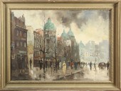 PAINTING, MAX LEON MOREAU Max