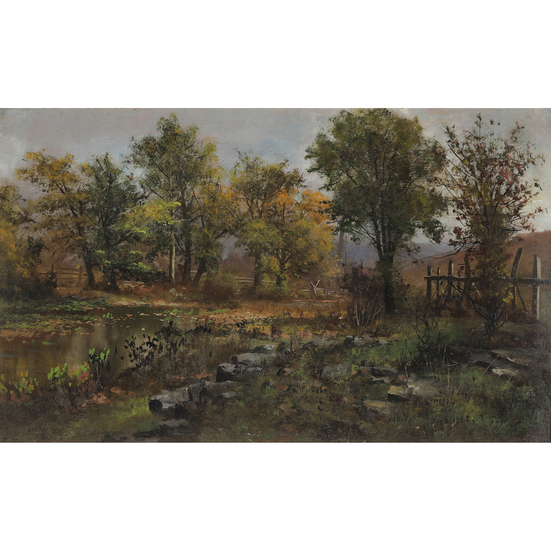 PAINTING, MEYER STRAUS Meyer Straus