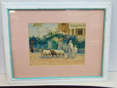 PAINTING, MIDDLE EASTERN SCENE