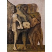 PAINTING, MORRIS BRODERSON Mor
