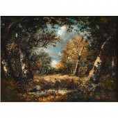 PAINTING, NARCISSE VIRGILE DIA