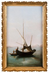 PAINTING OF A EUROPEAN FISHING
