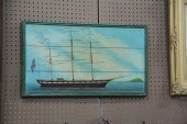 PAINTING OF A SHIP (AMERICAN