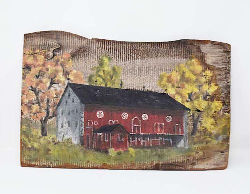 PAINTING OF GARTH'S AUCTION