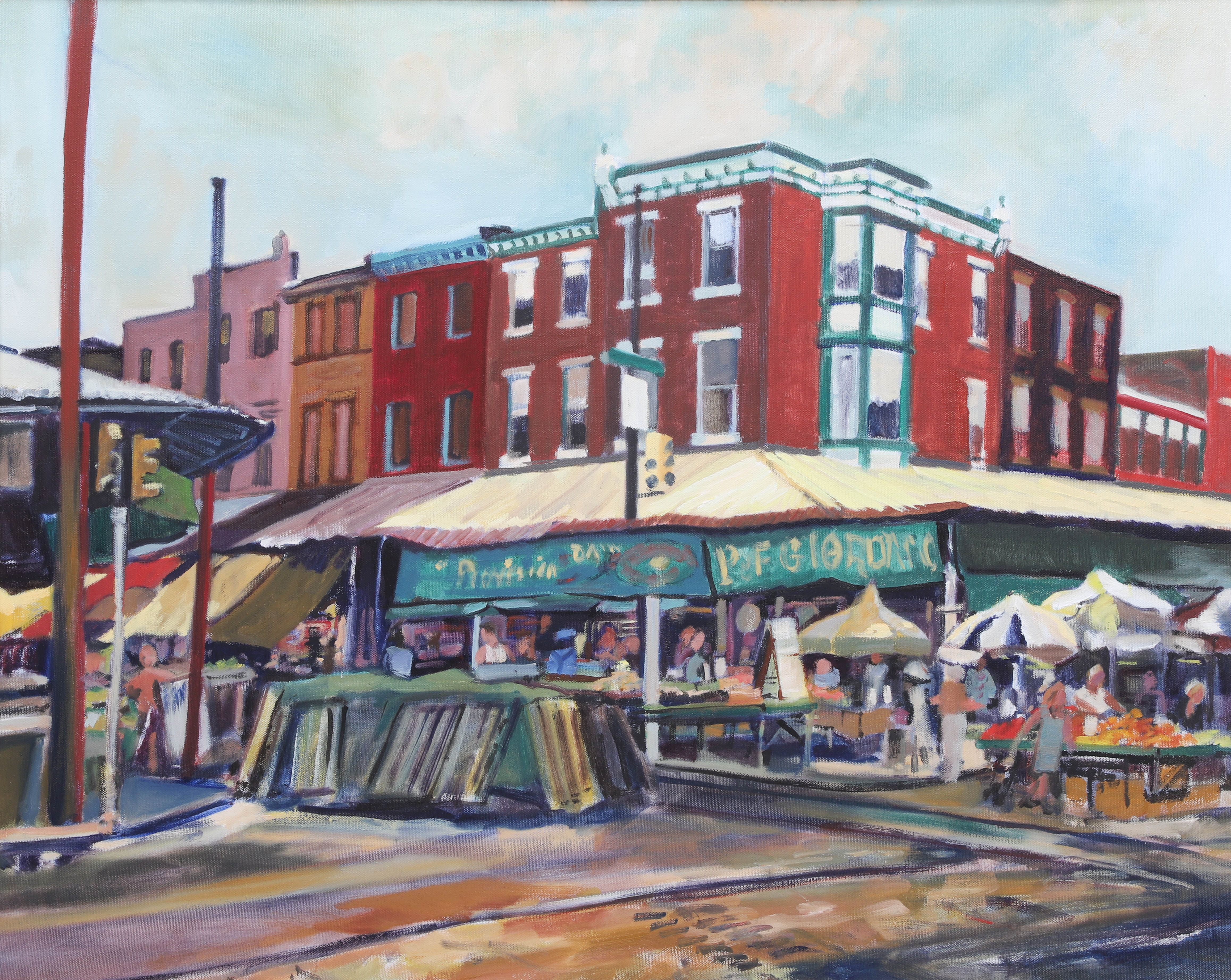 Painting of Philadelphia Italian
